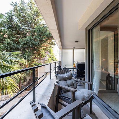 Studio Centre Terrasse Climatisation 50M Plage Ментона Екстериор снимка