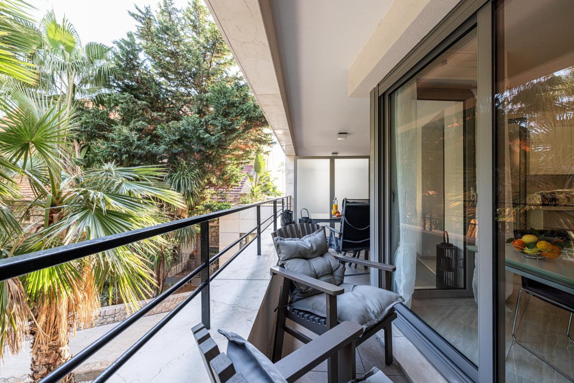 Studio Centre Terrasse Climatisation 50M Plage Ментона Екстериор снимка