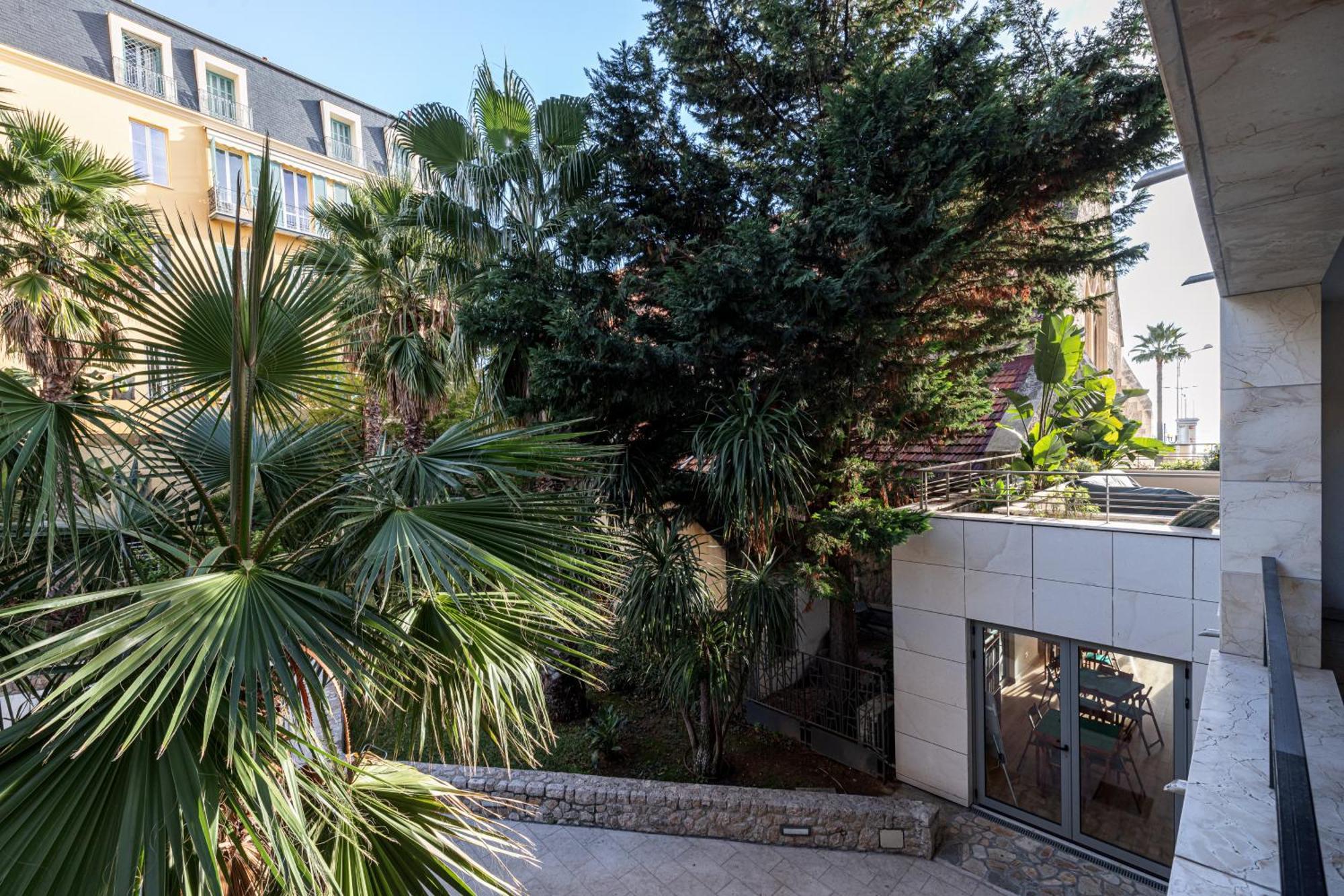 Studio Centre Terrasse Climatisation 50M Plage Ментона Екстериор снимка
